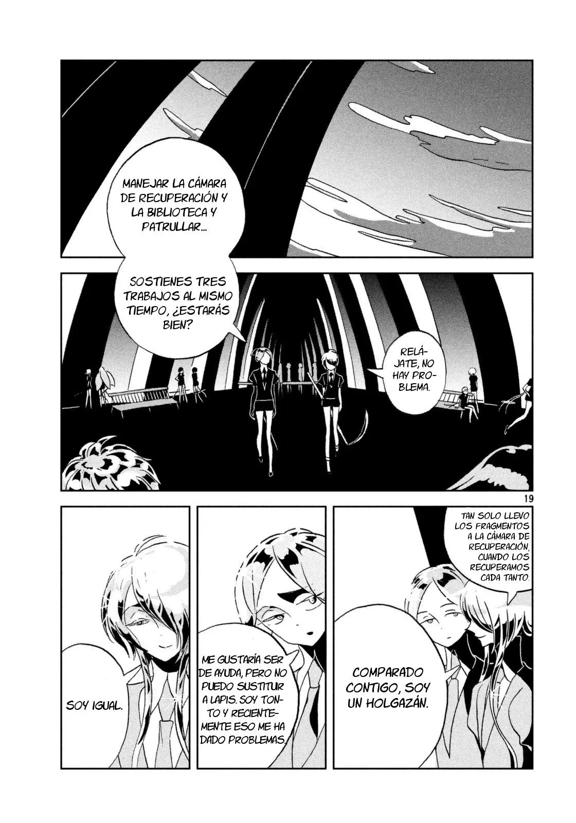 Houseki no Kuni capítulo 36, página 21