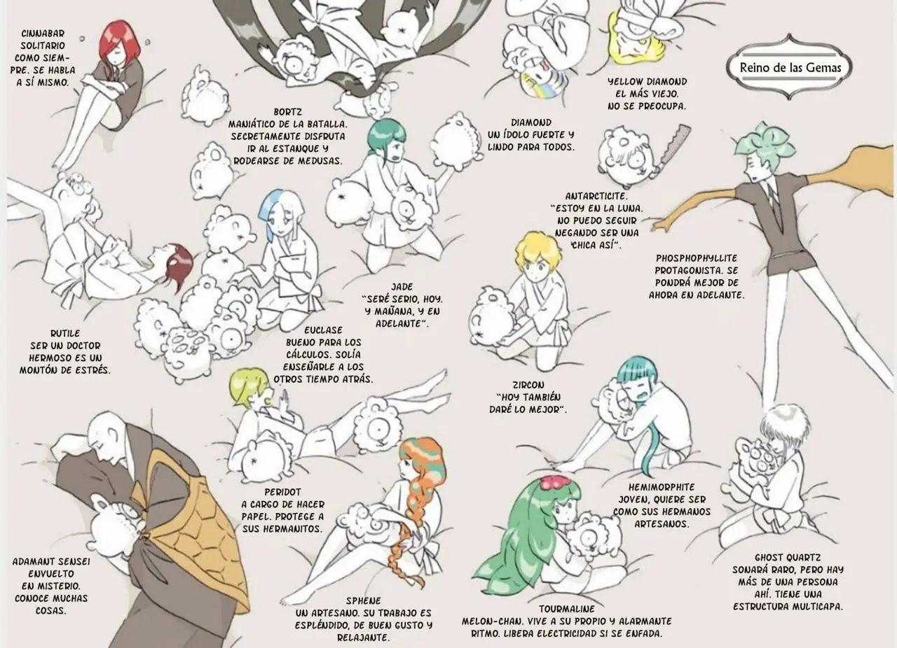Houseki no Kuni capítulo 37, página 5
