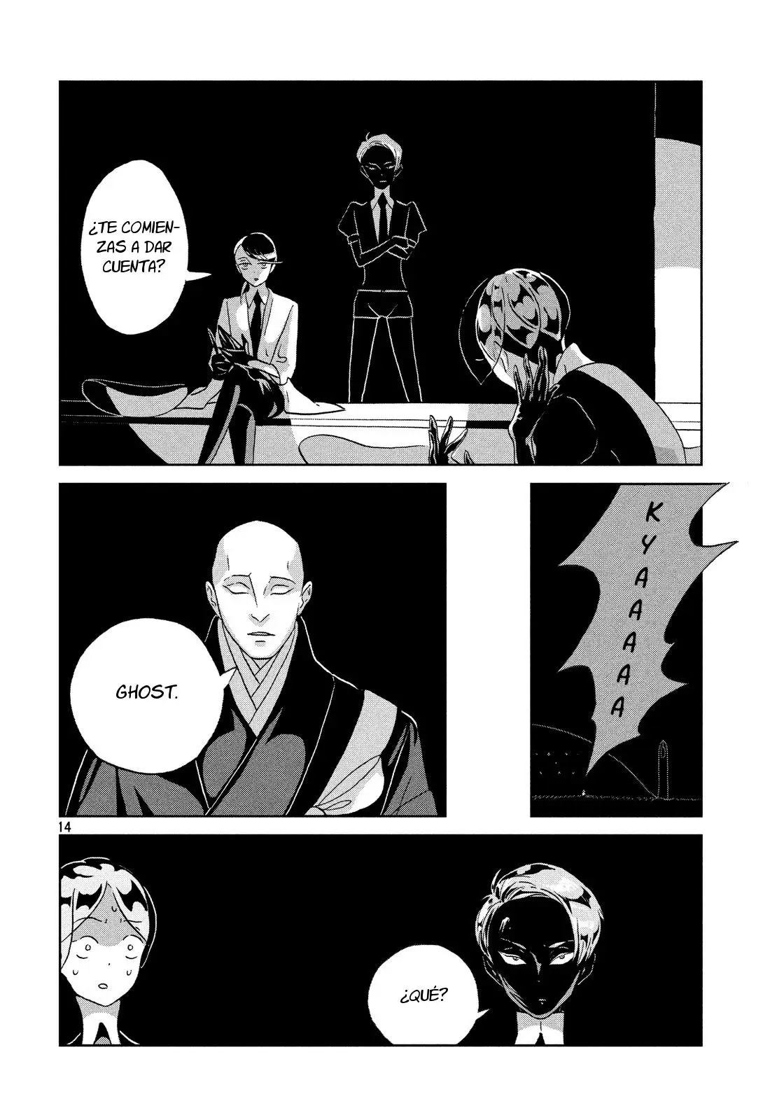 Houseki no Kuni capítulo 38, página 16