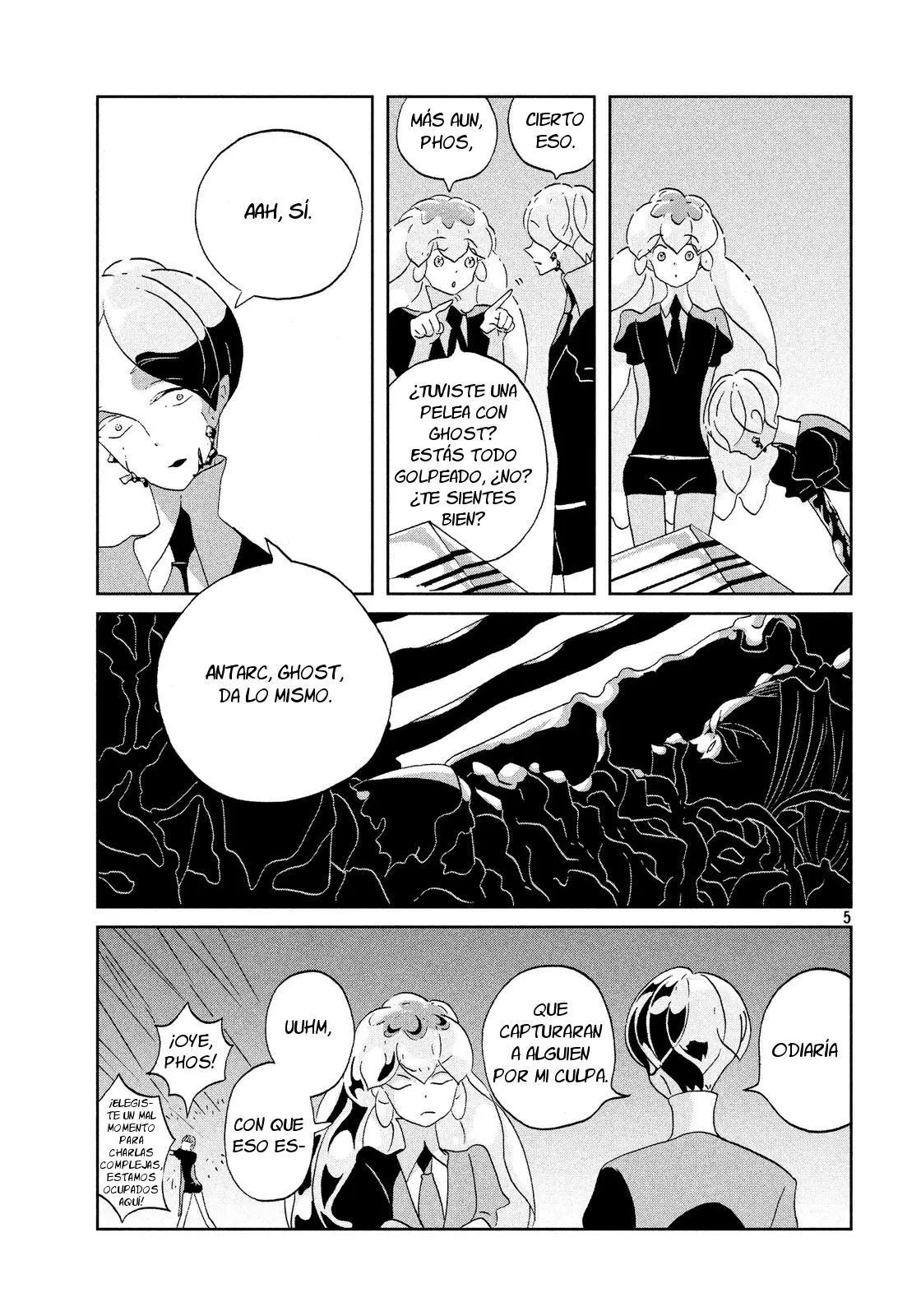 Houseki no Kuni capítulo 39, página 7