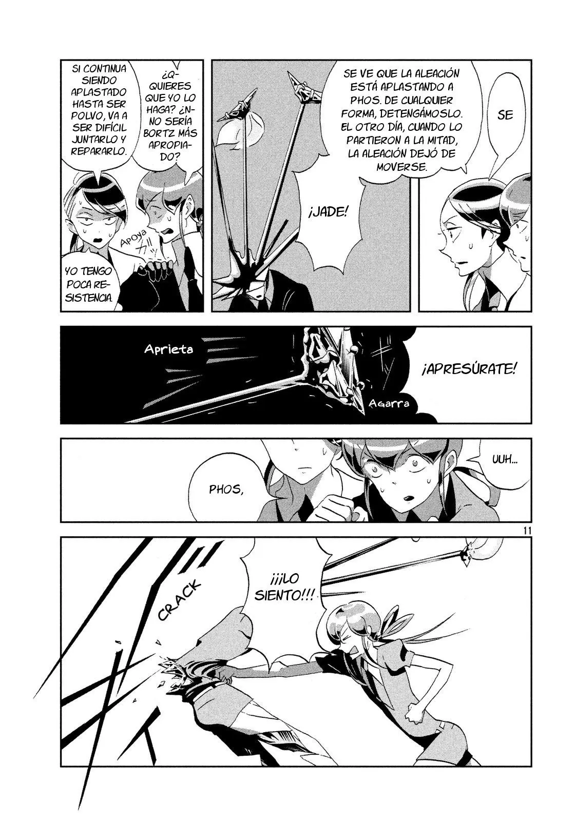 Houseki no Kuni capítulo 39, página 13