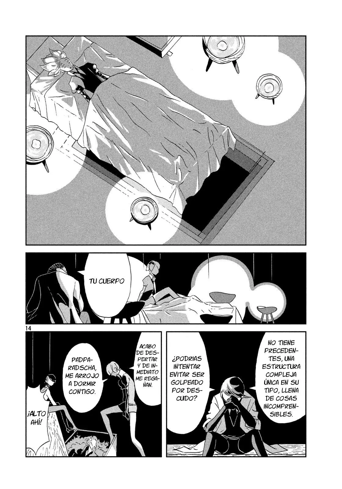 Houseki no Kuni capítulo 39, página 16