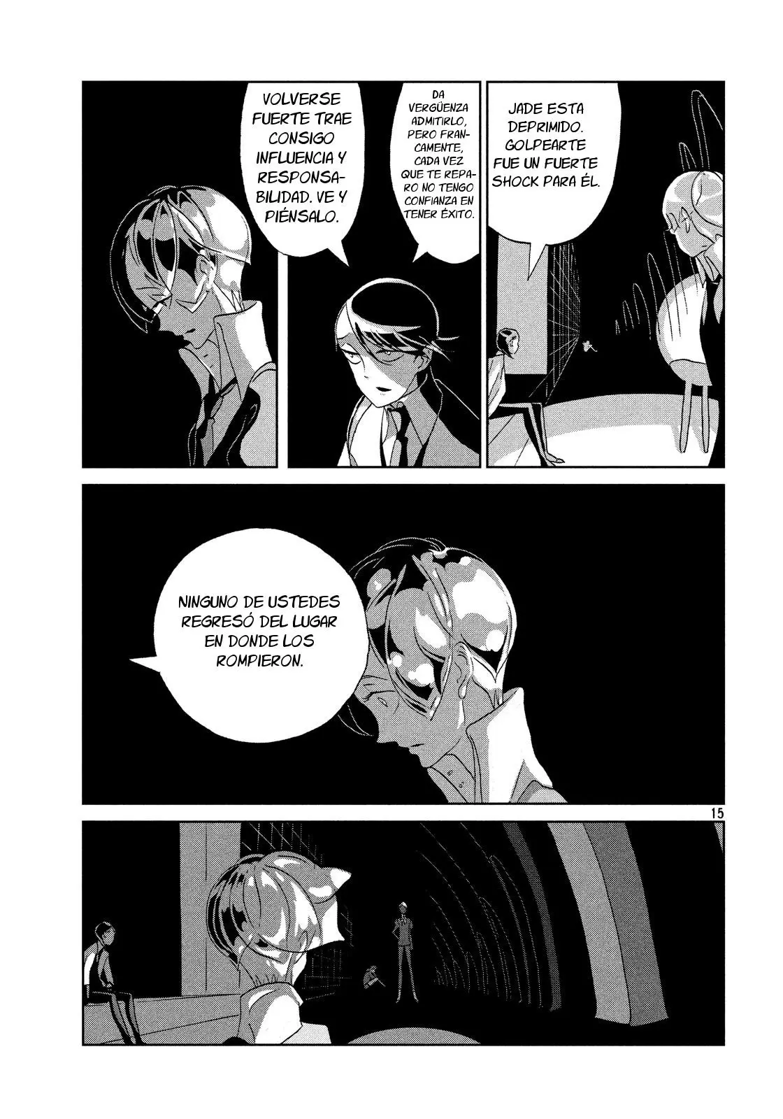 Houseki no Kuni capítulo 39, página 17