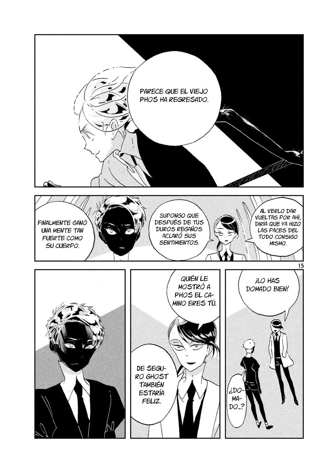Houseki no Kuni capítulo 40, página 17