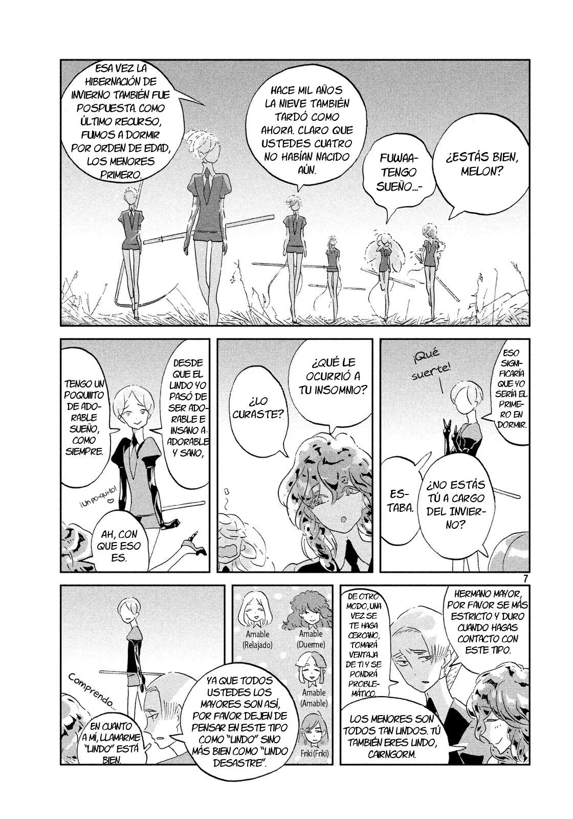 Houseki no Kuni capítulo 41, página 9