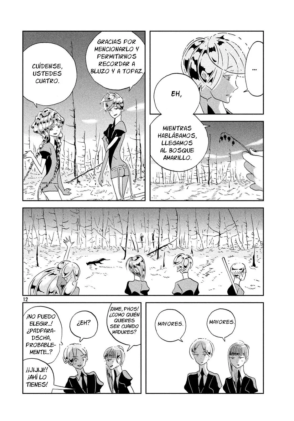 Houseki no Kuni capítulo 41, página 14