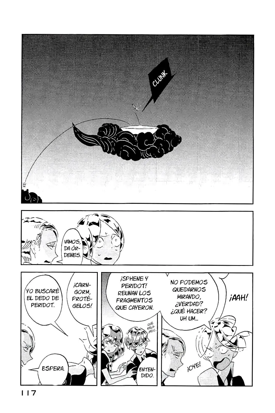 Houseki no Kuni capítulo 42, página 5