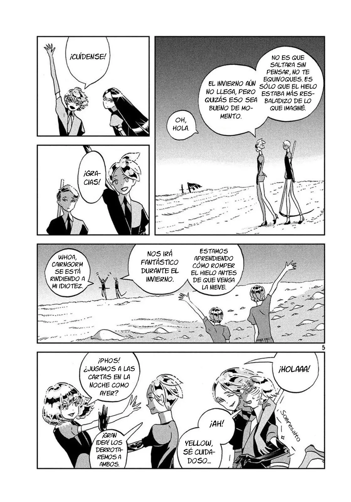 Houseki no Kuni capítulo 44, página 7