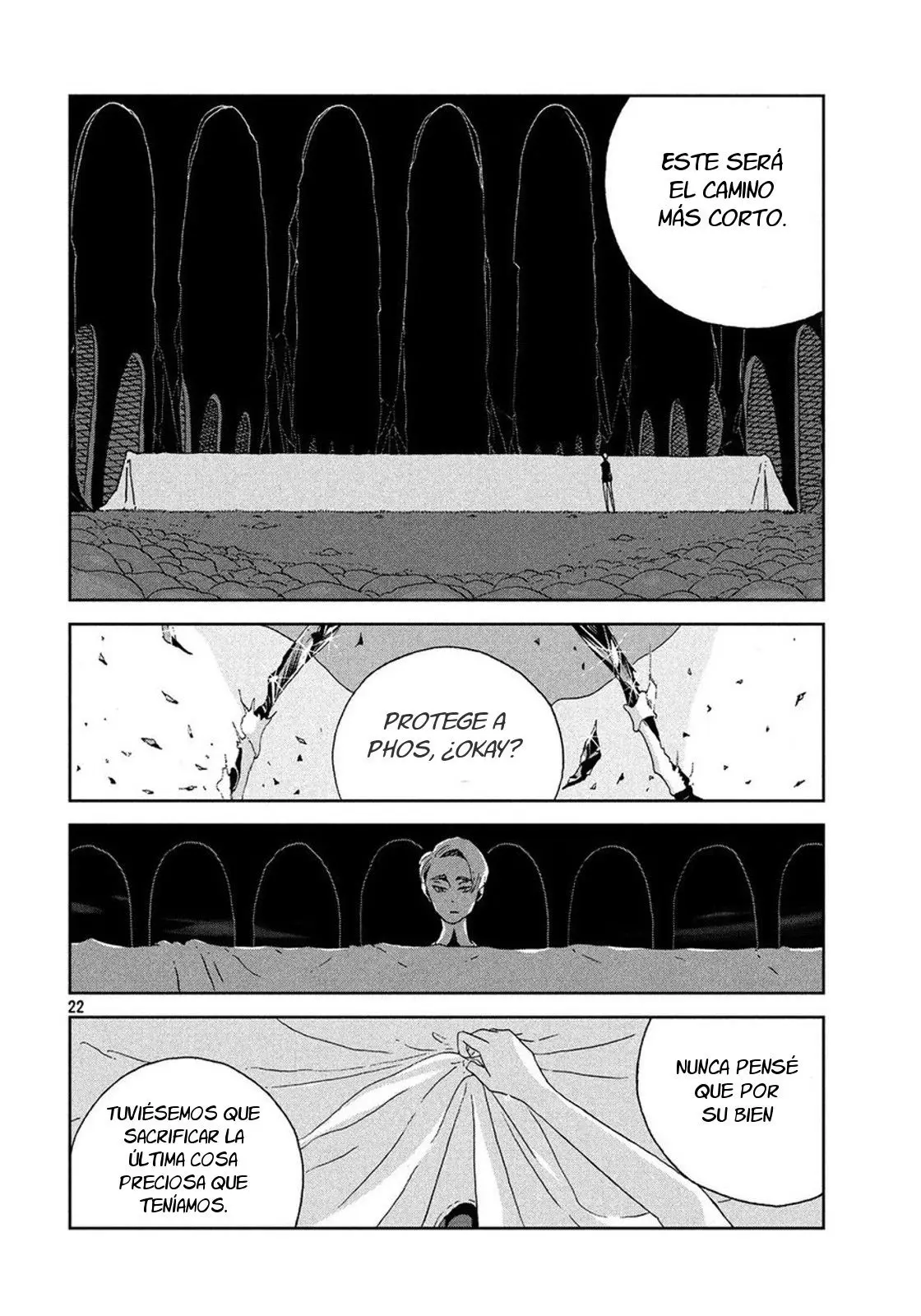 Houseki no Kuni capítulo 44, página 24