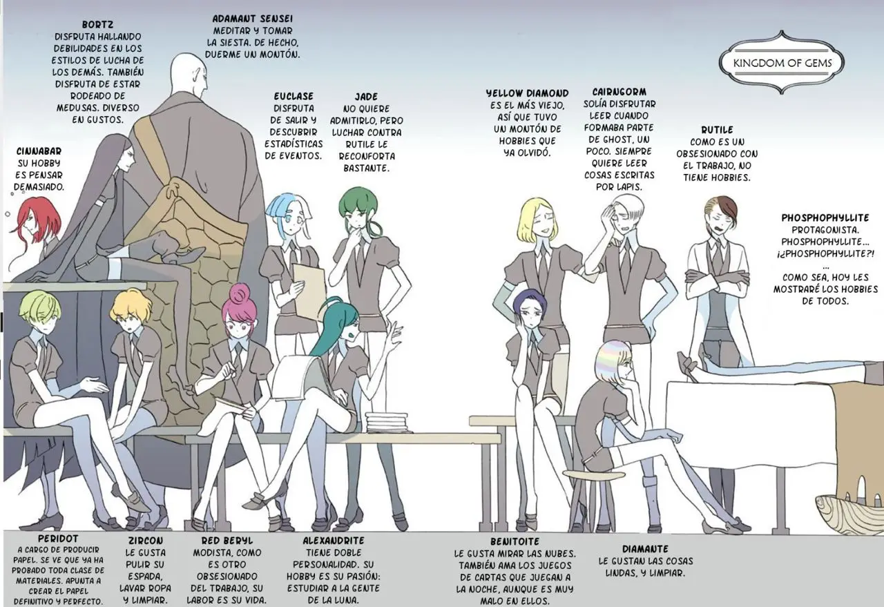 Houseki no Kuni capítulo 45, página 5