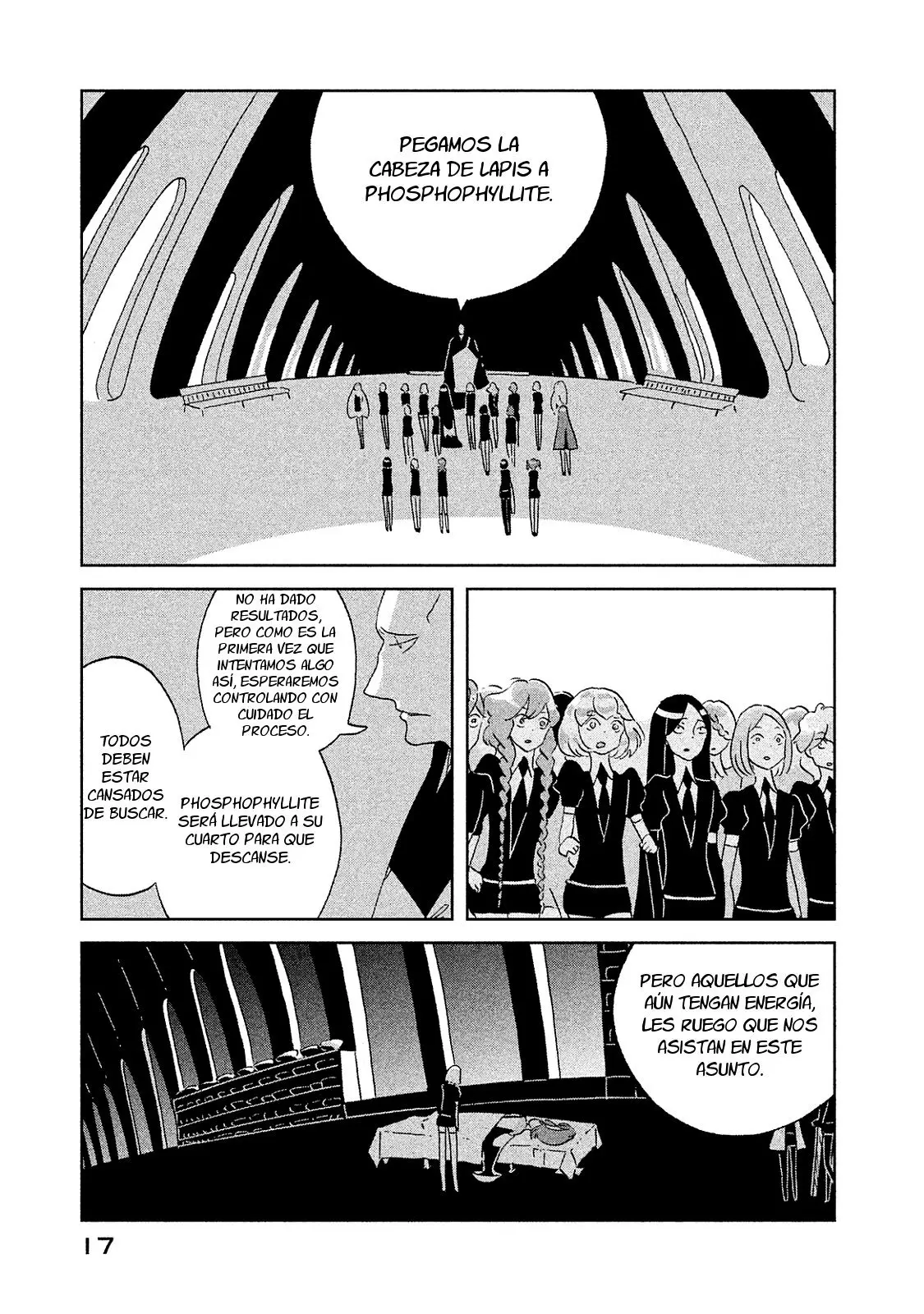 Houseki no Kuni capítulo 45, página 19