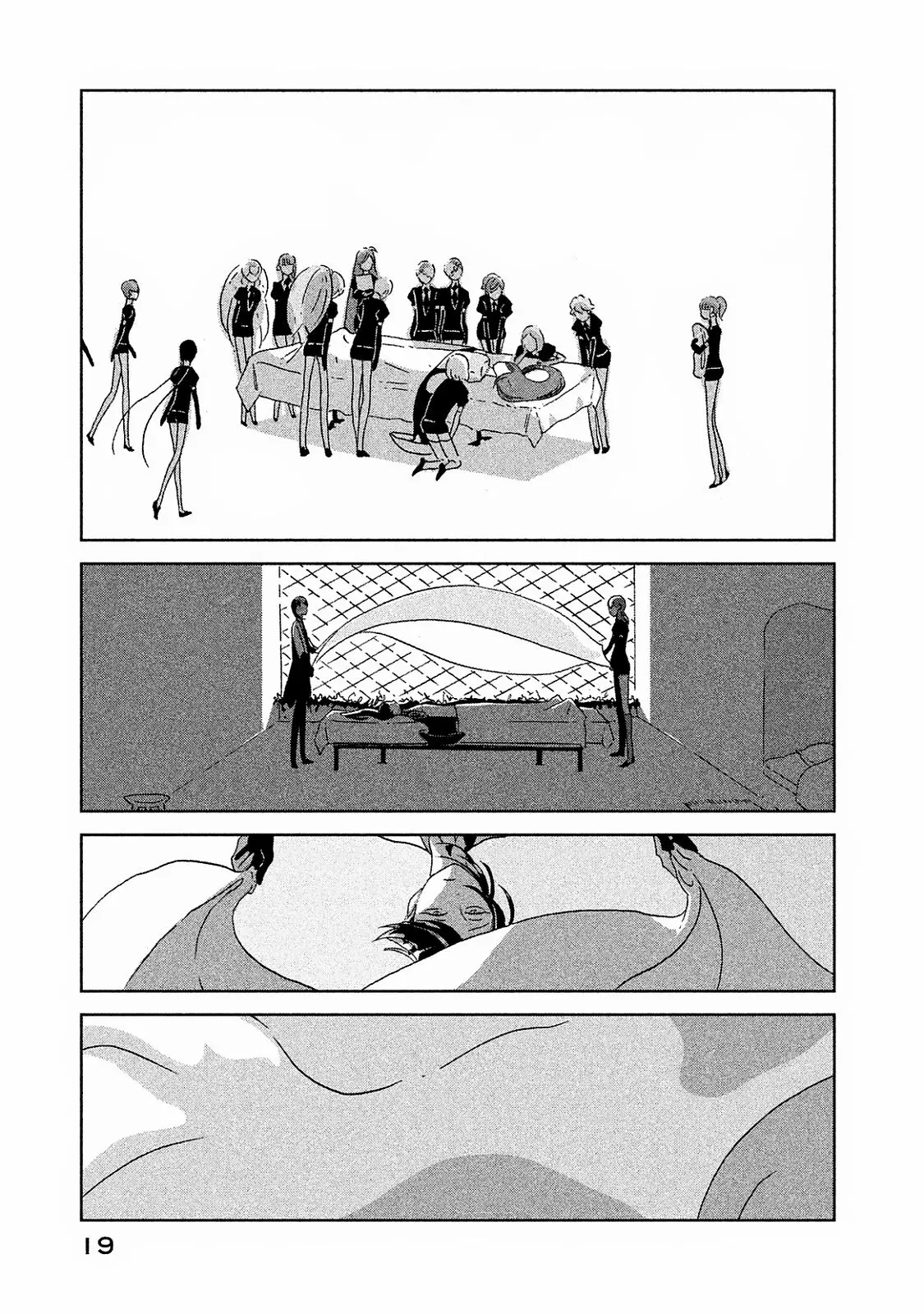 Houseki no Kuni capítulo 45, página 21
