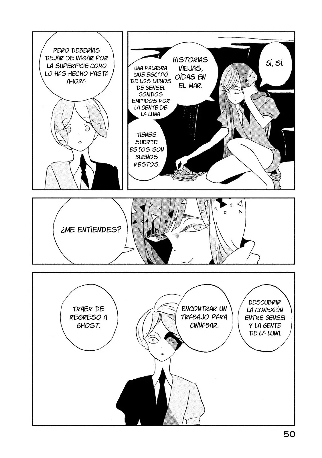 Houseki no Kuni capítulo 46, página 21