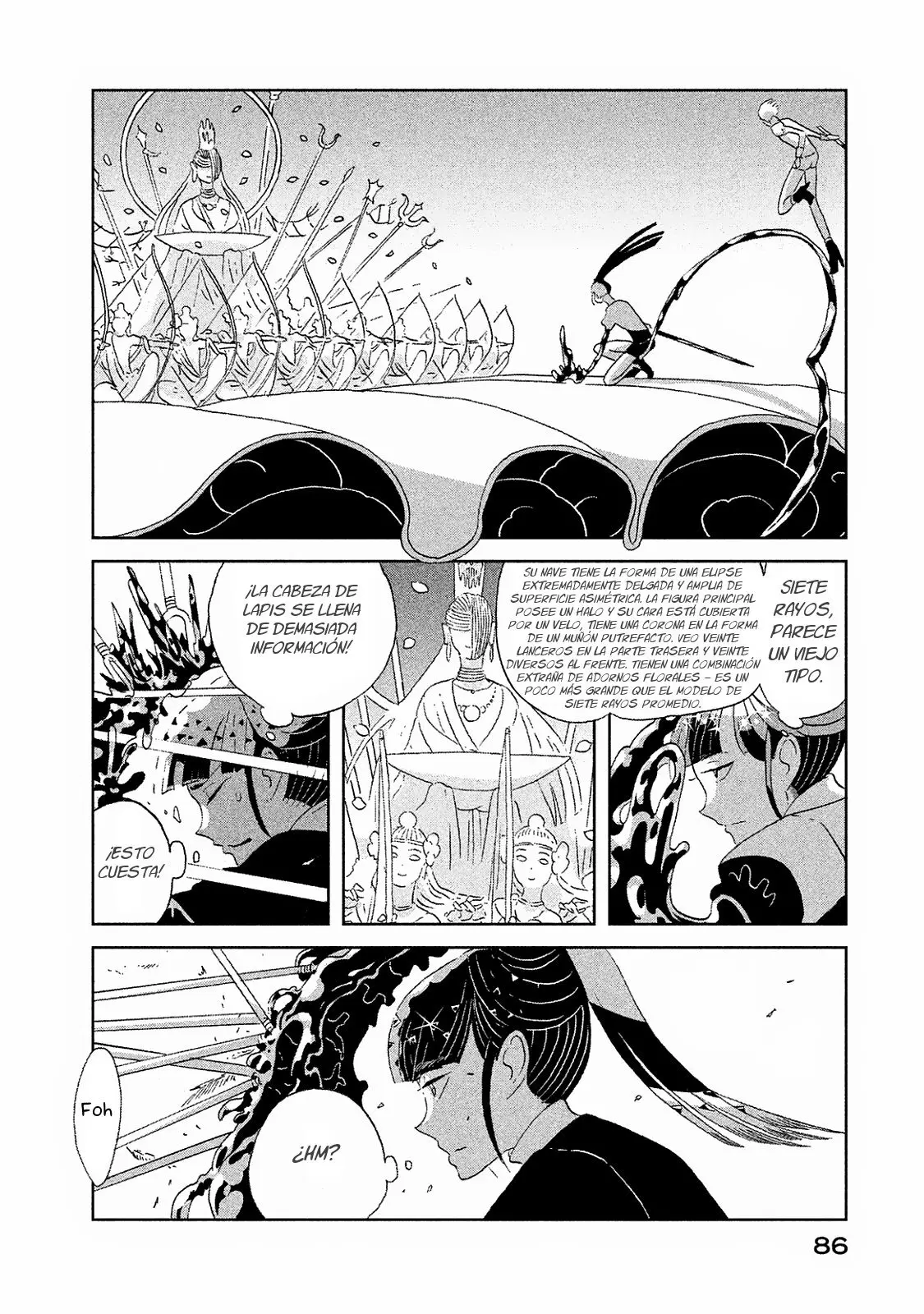 Houseki no Kuni capítulo 48, página 10