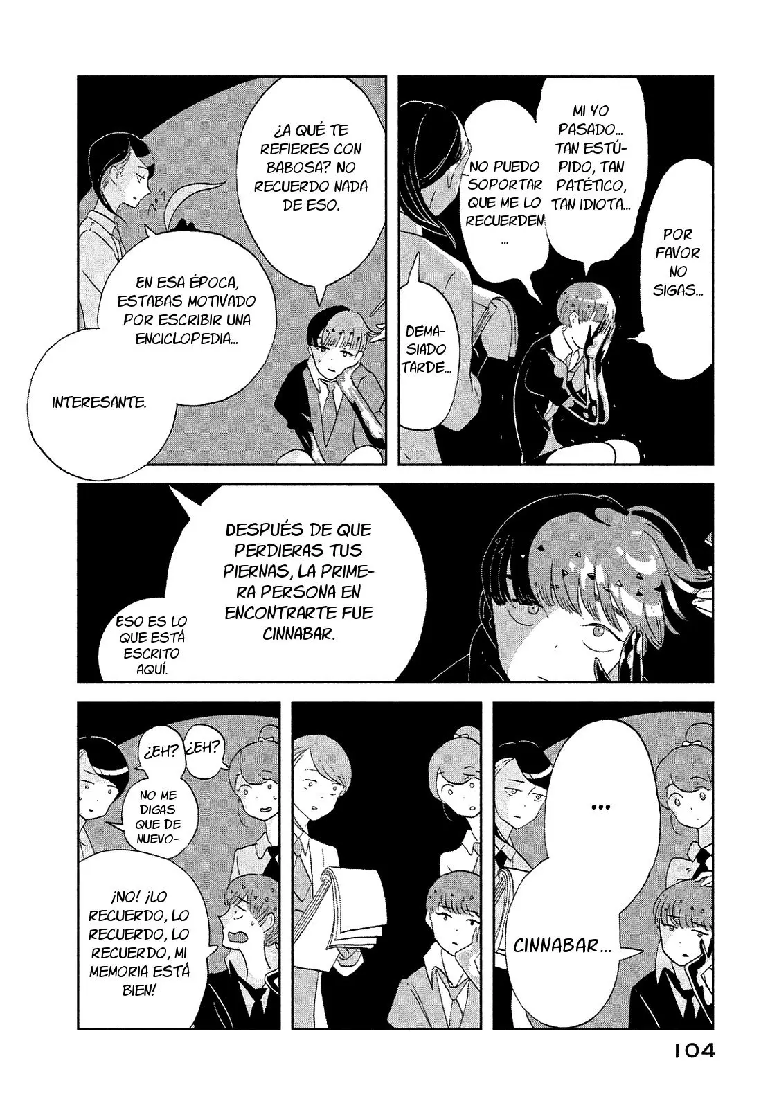 Houseki no Kuni capítulo 49, página 9