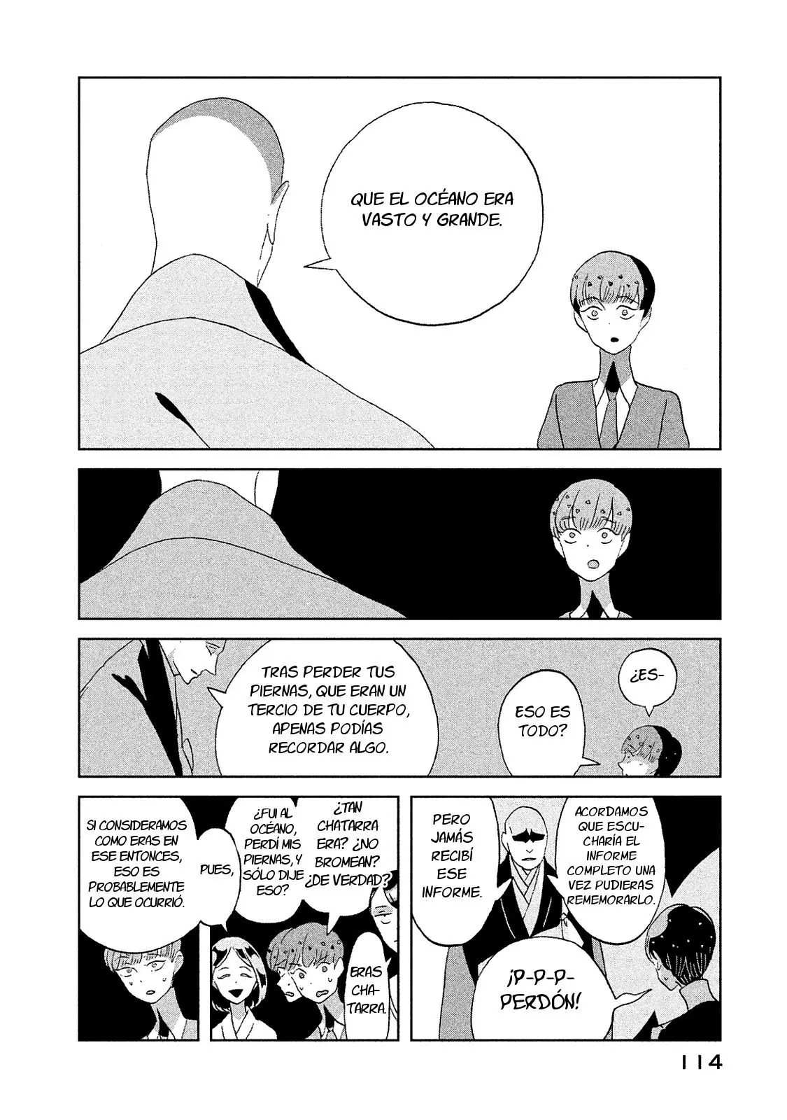 Houseki no Kuni capítulo 49, página 19