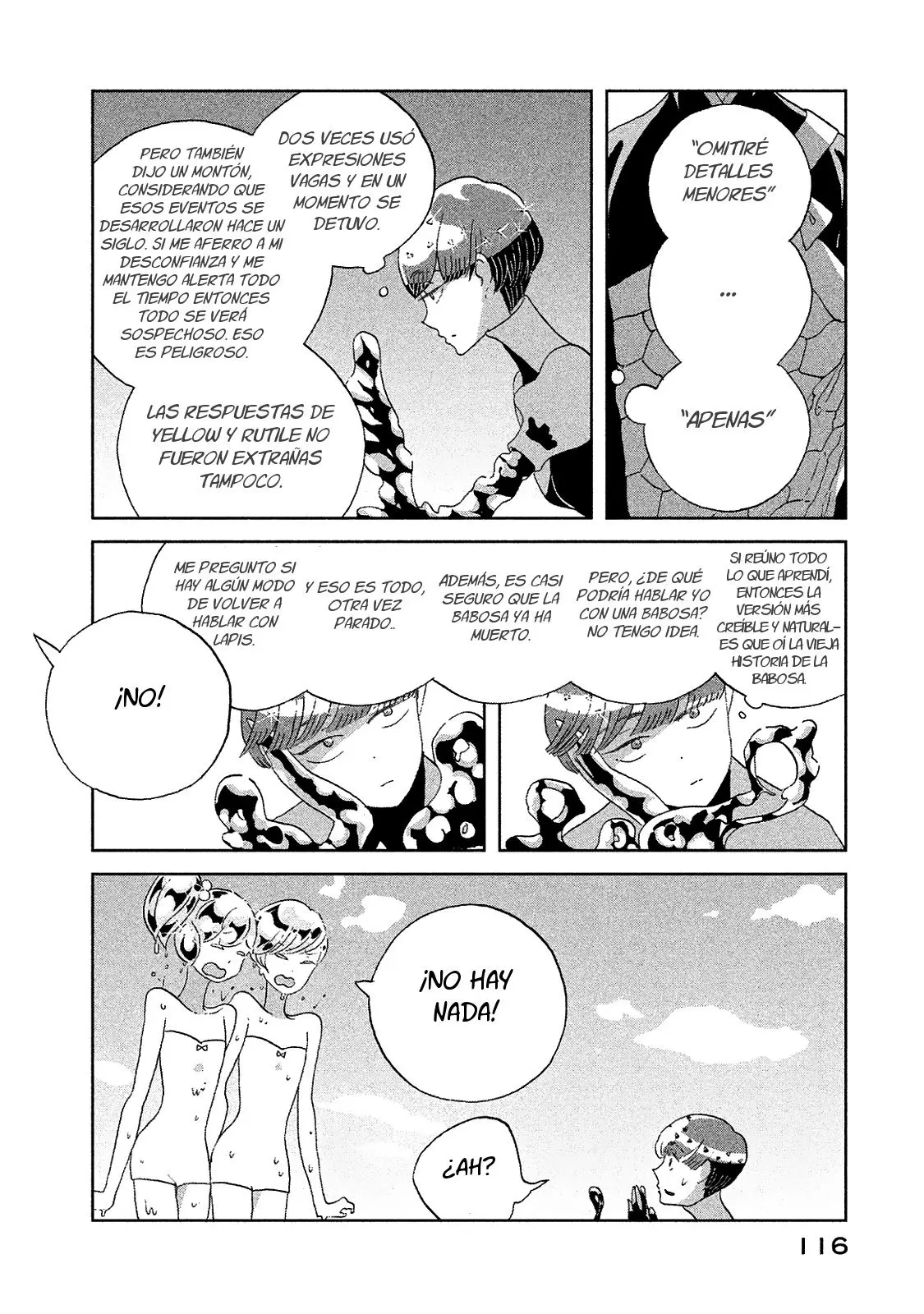 Houseki no Kuni capítulo 49, página 21