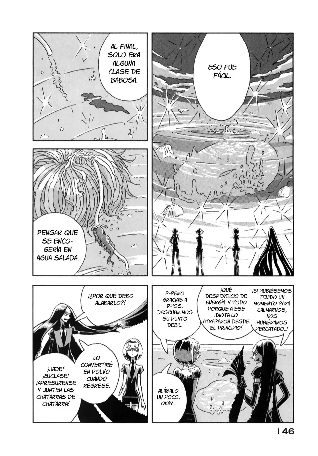 Houseki no Kuni capítulo 5, página 9