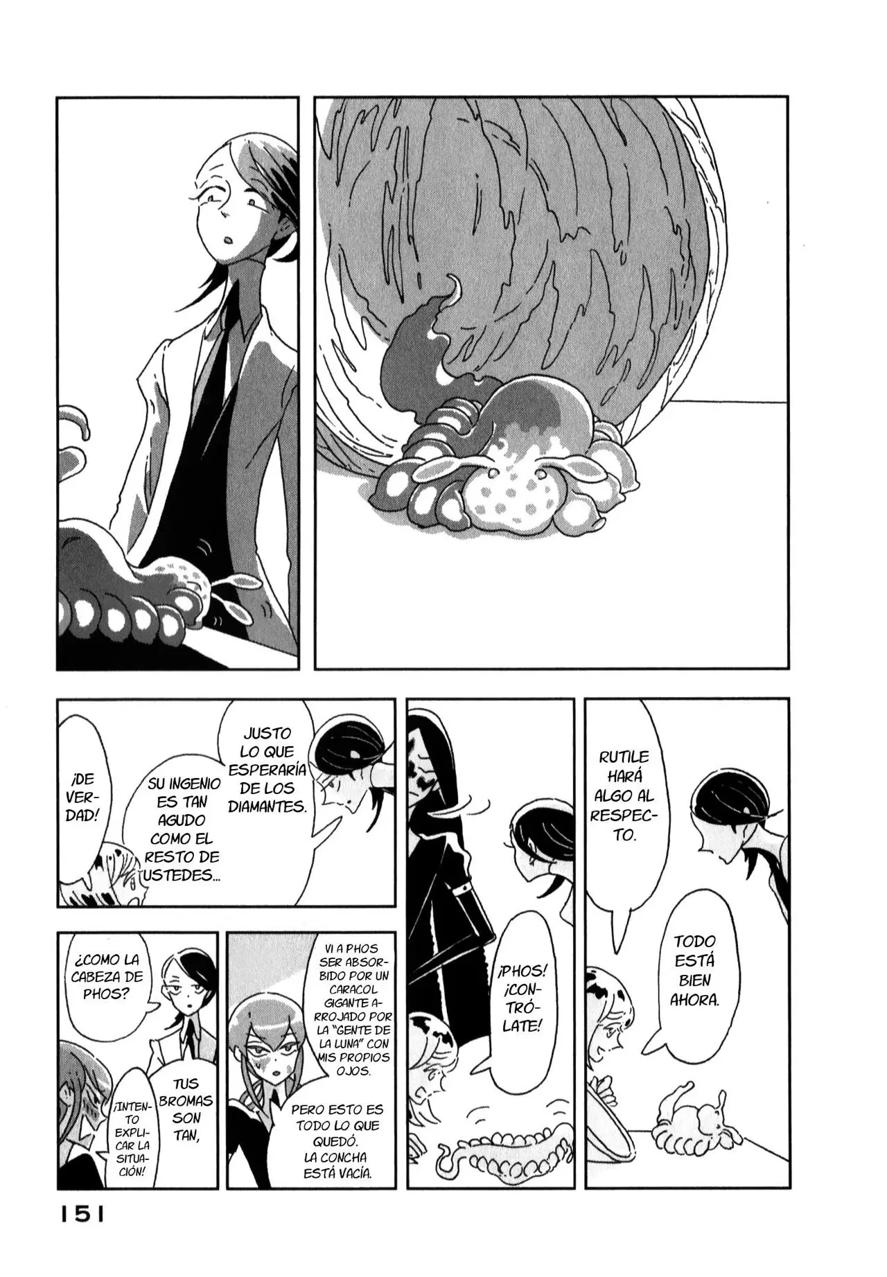 Houseki no Kuni capítulo 5, página 14