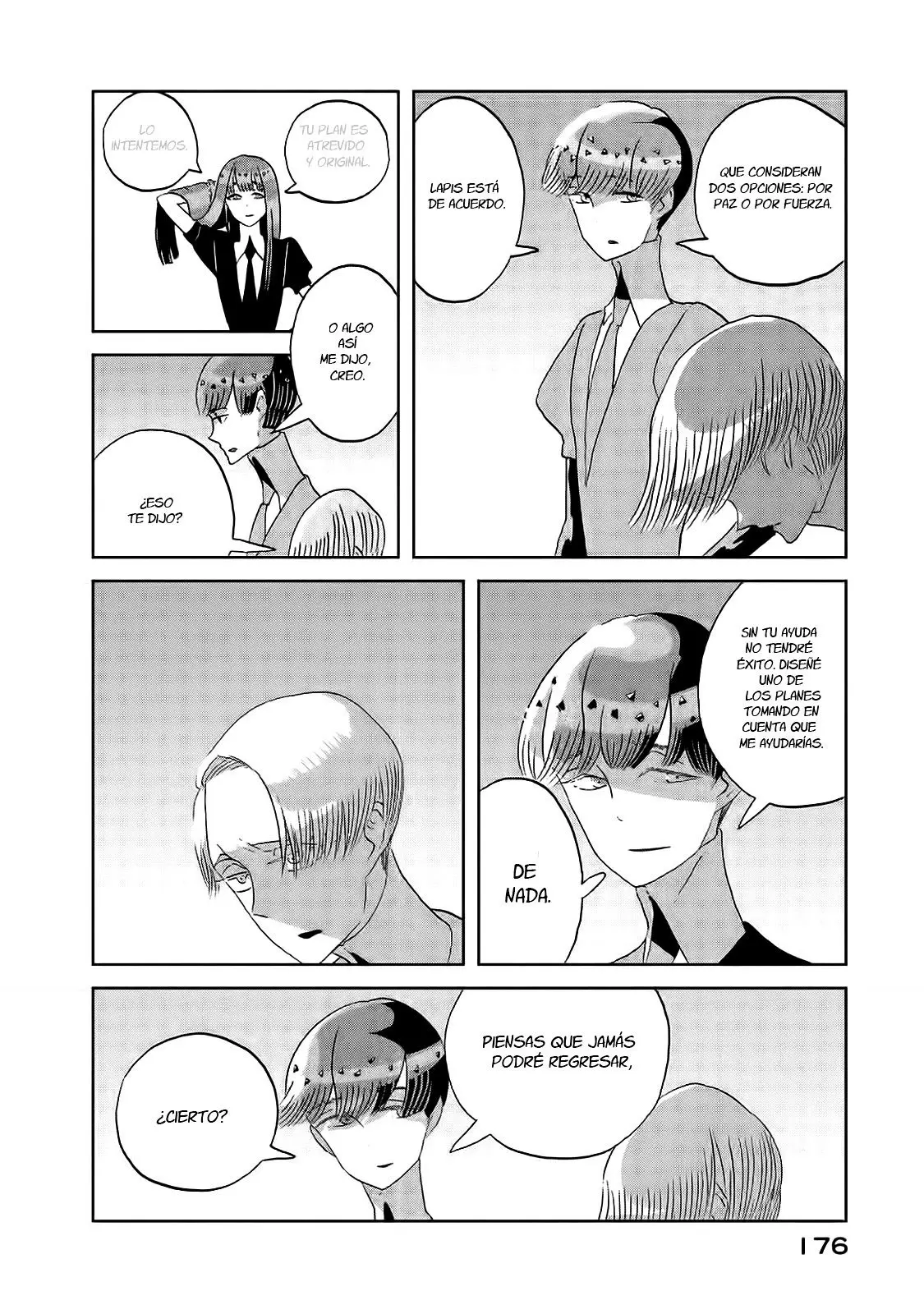 Houseki no Kuni capítulo 52, página 9