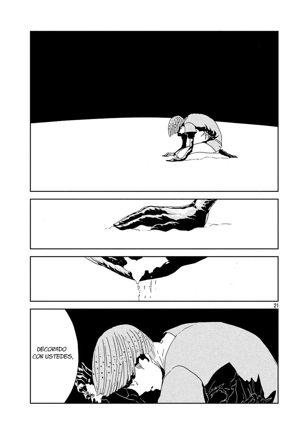Houseki no Kuni capítulo 53, página 21