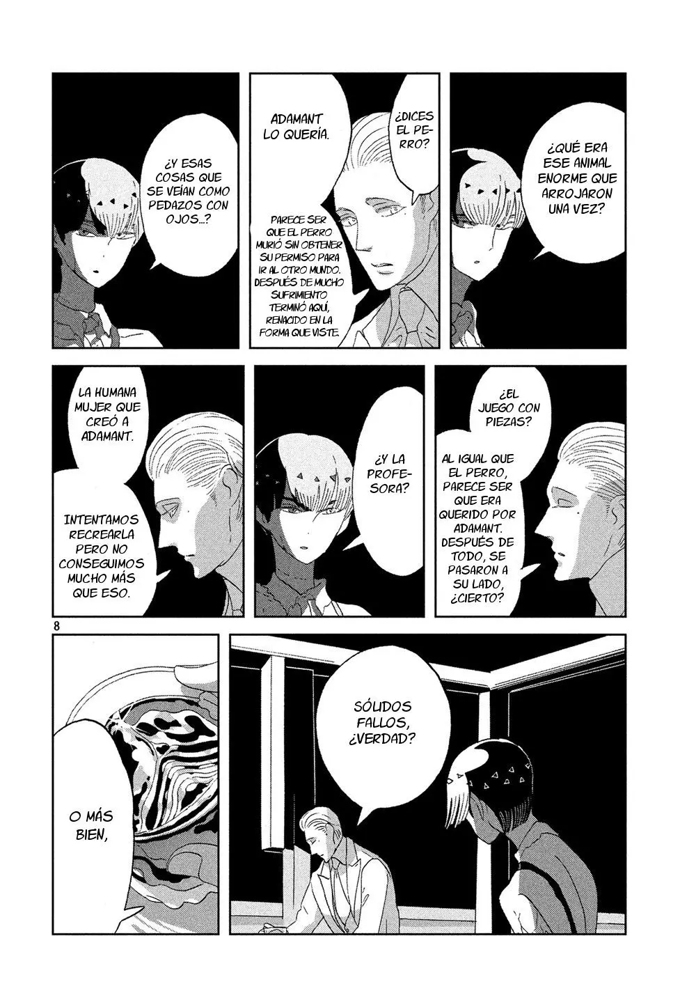 Houseki no Kuni capítulo 55, página 9