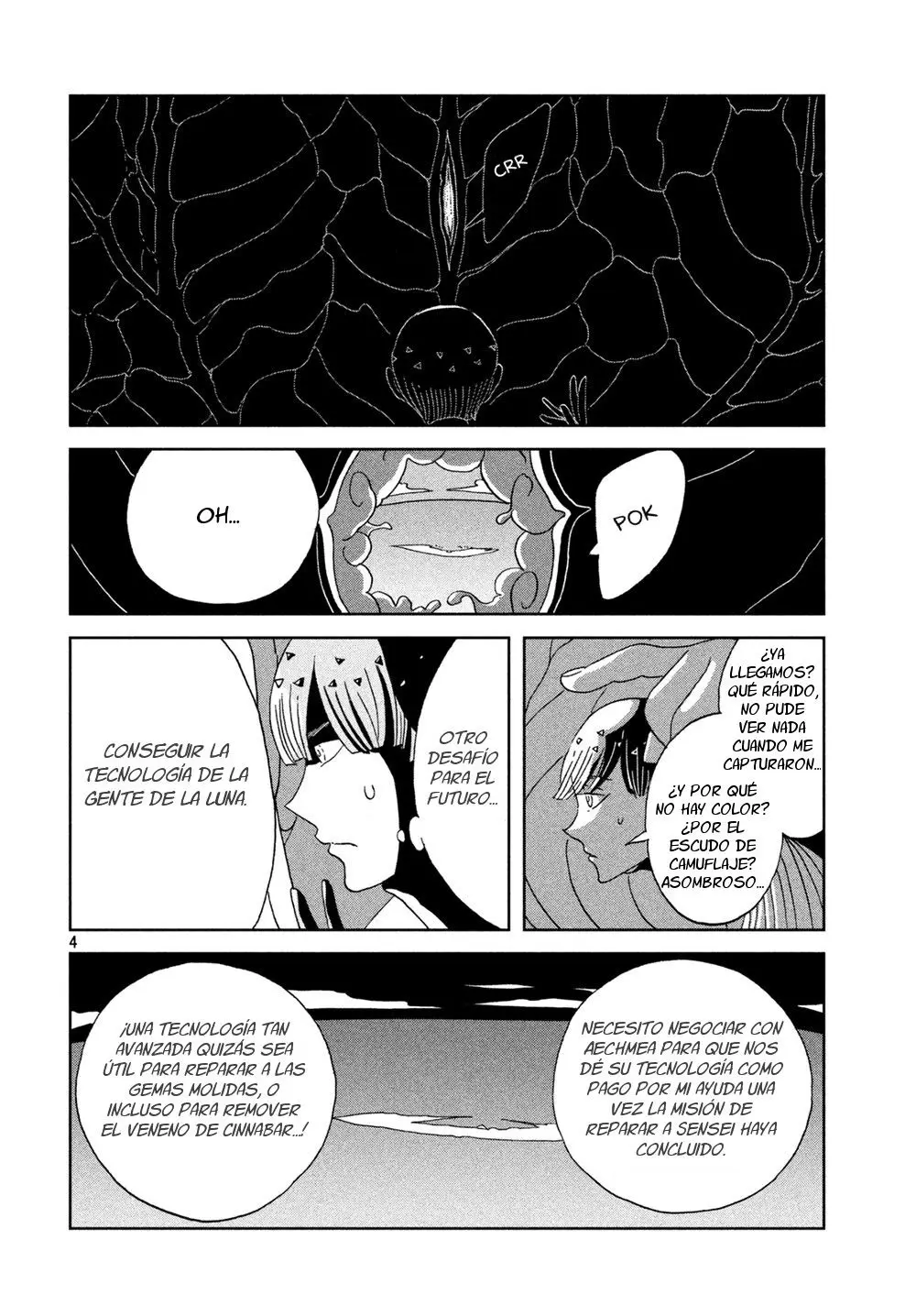 Houseki no Kuni capítulo 57, página 5