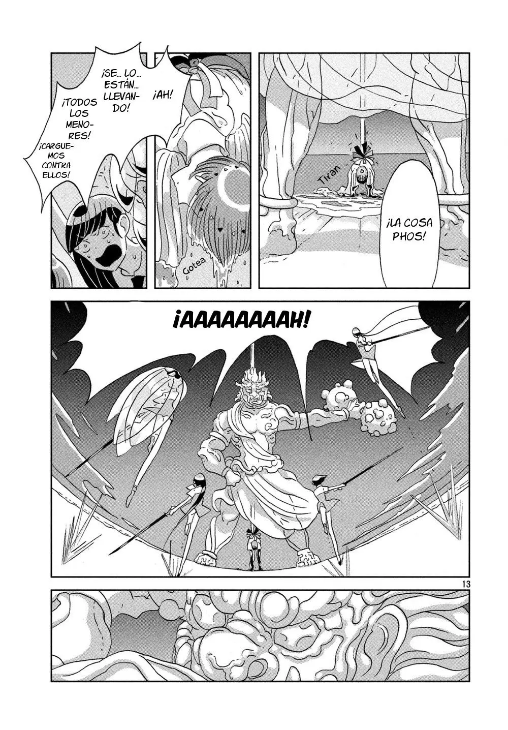 Houseki no Kuni capítulo 57, página 14