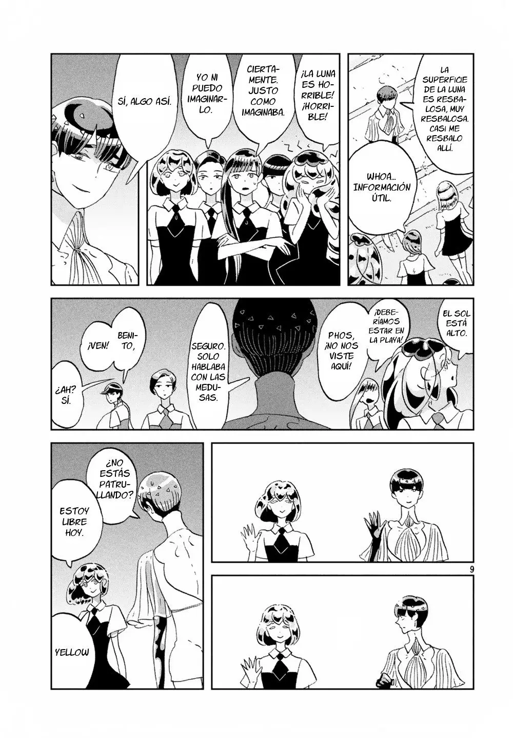 Houseki no Kuni capítulo 59, página 9