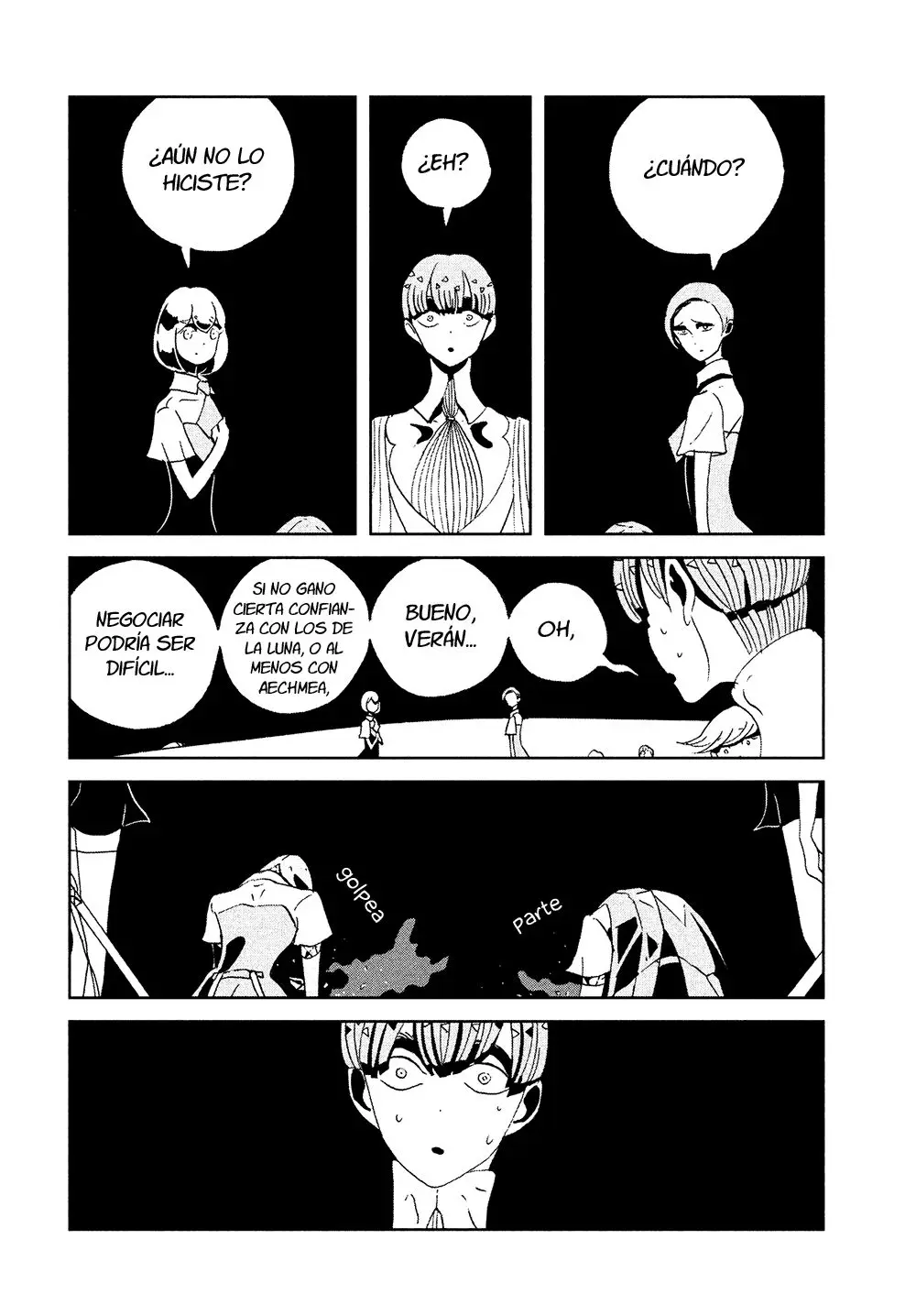 Houseki no Kuni capítulo 63, página 14