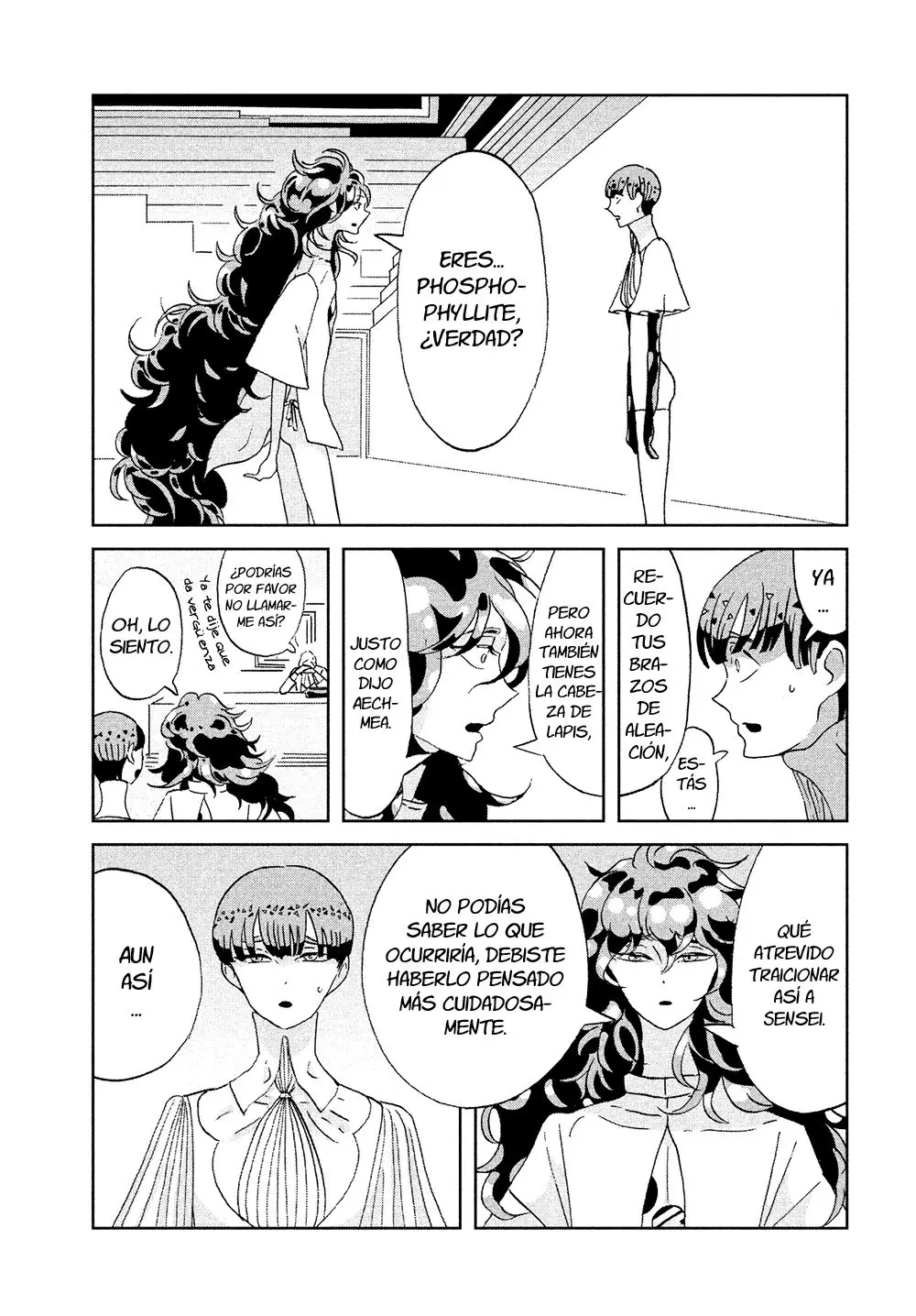 Houseki no Kuni capítulo 63, página 17
