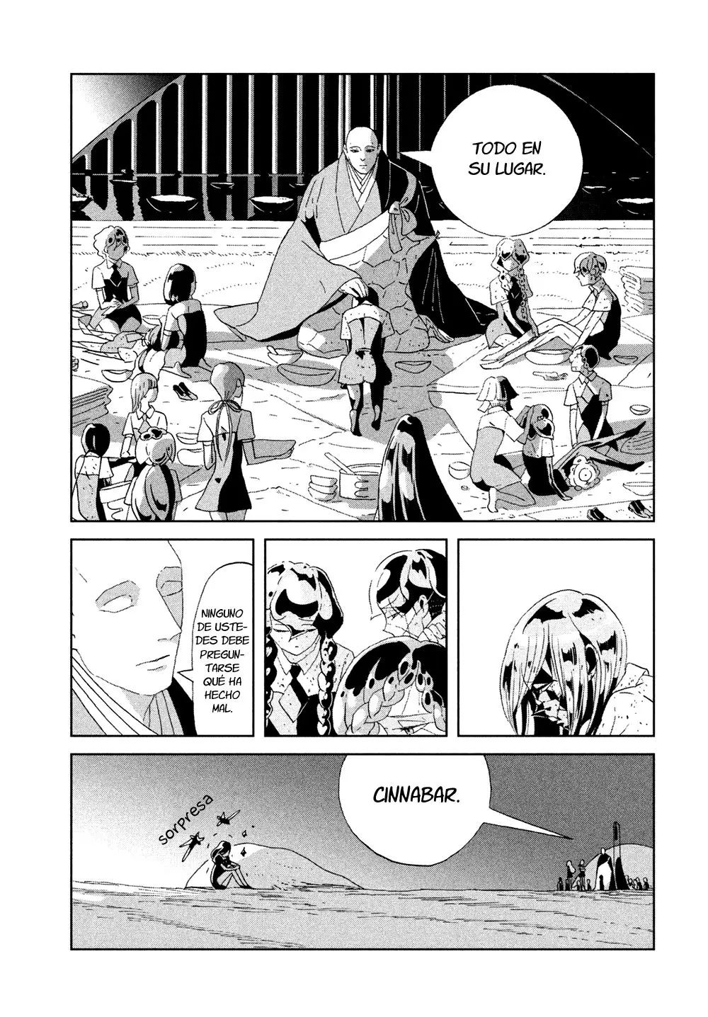 Houseki no Kuni capítulo 64, página 7