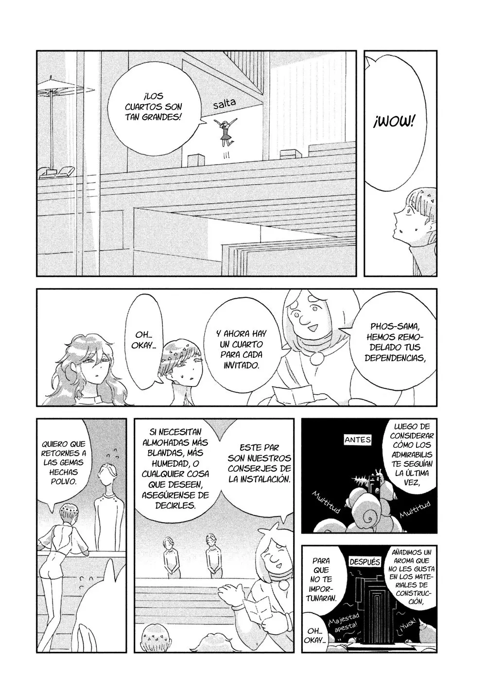 Houseki no Kuni capítulo 66, página 5