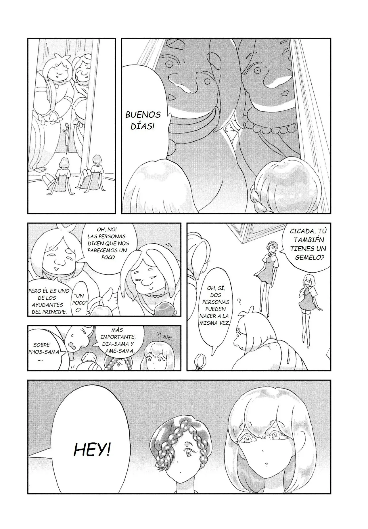 Houseki no Kuni capítulo 68, página 5