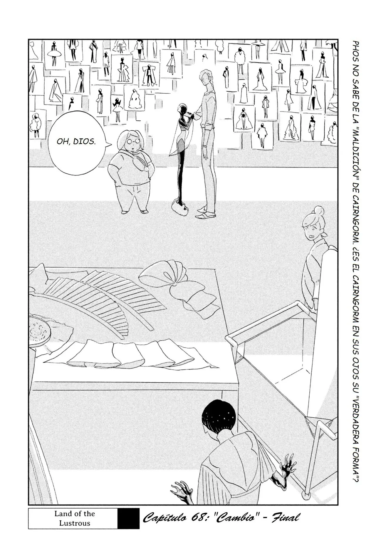 Houseki no Kuni capítulo 68, página 21