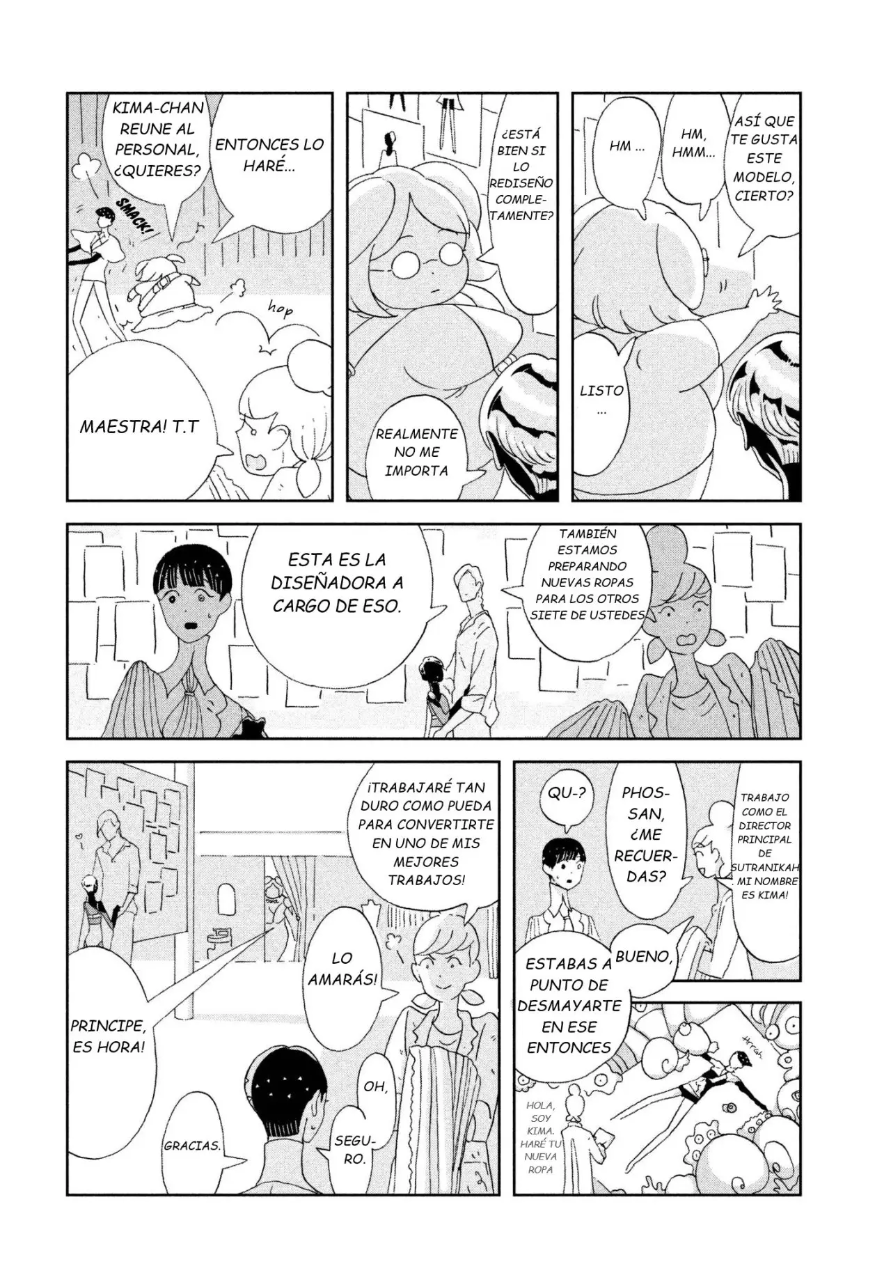 Houseki no Kuni capítulo 69, página 5