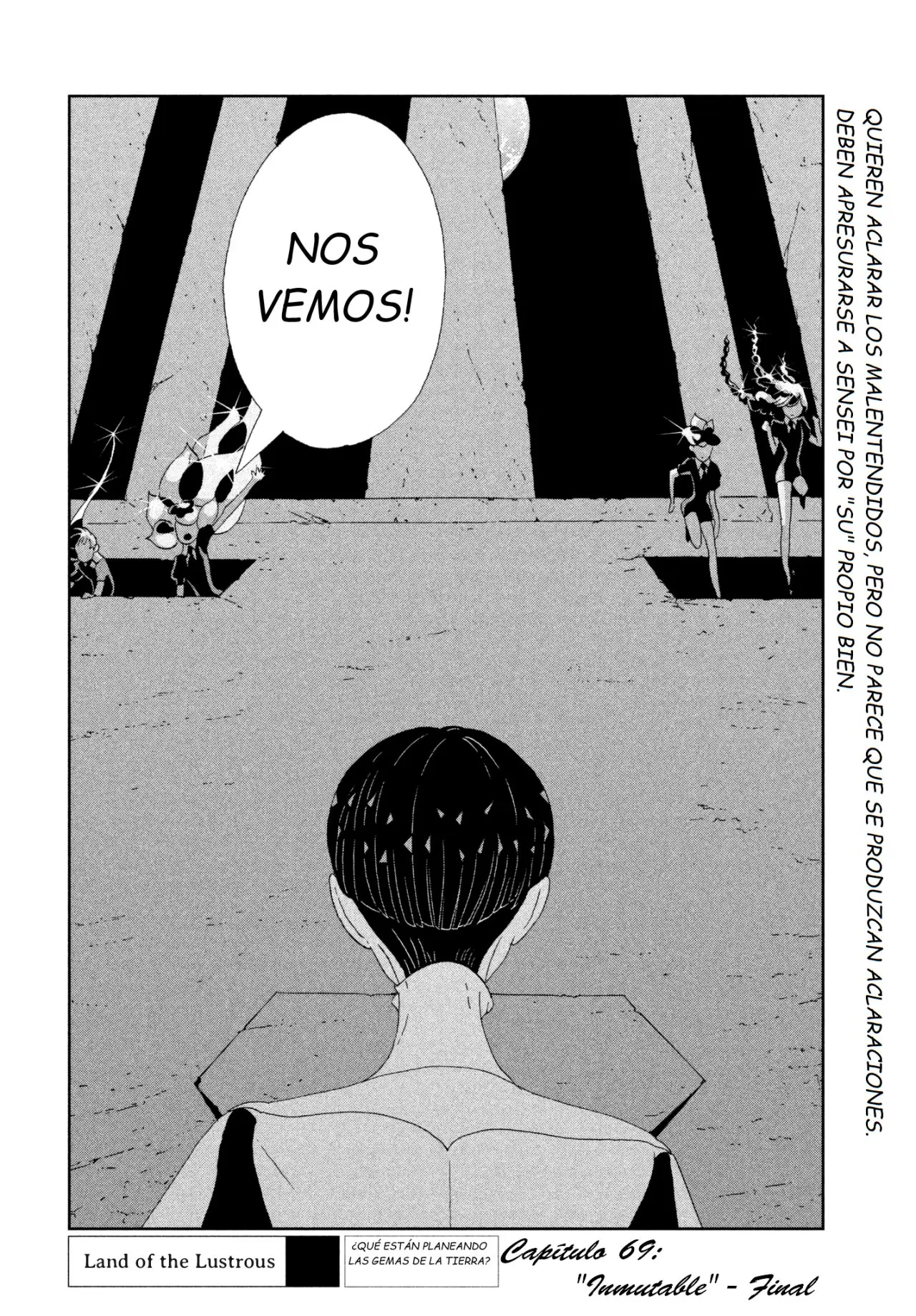 Houseki no Kuni capítulo 69, página 21