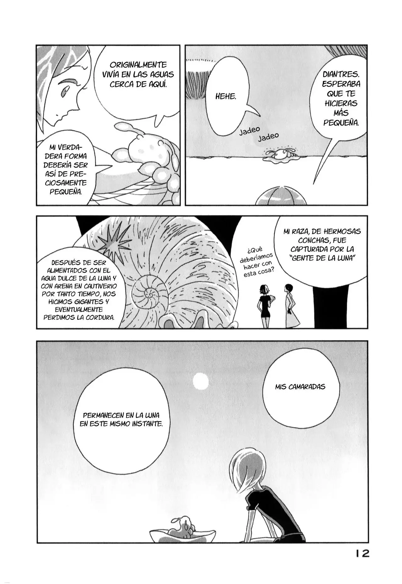 Houseki no Kuni capítulo 7, página 14