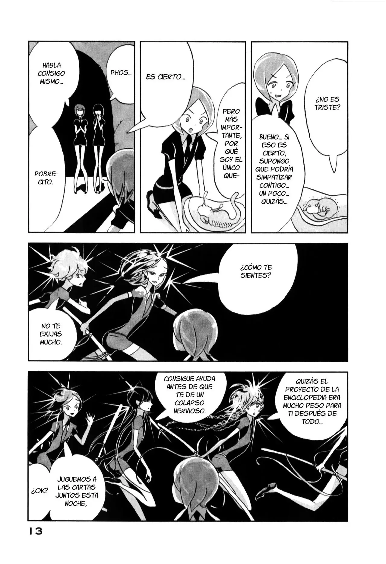 Houseki no Kuni capítulo 7, página 15