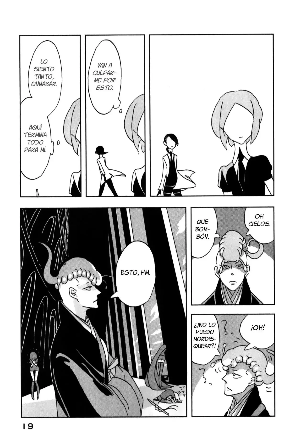 Houseki no Kuni capítulo 7, página 21