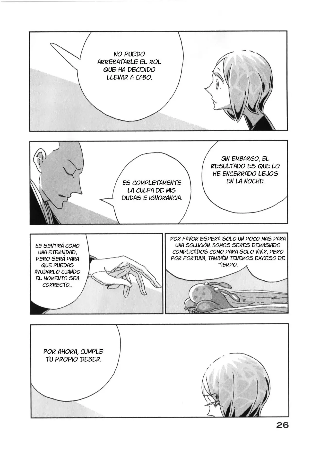 Houseki no Kuni capítulo 7, página 28