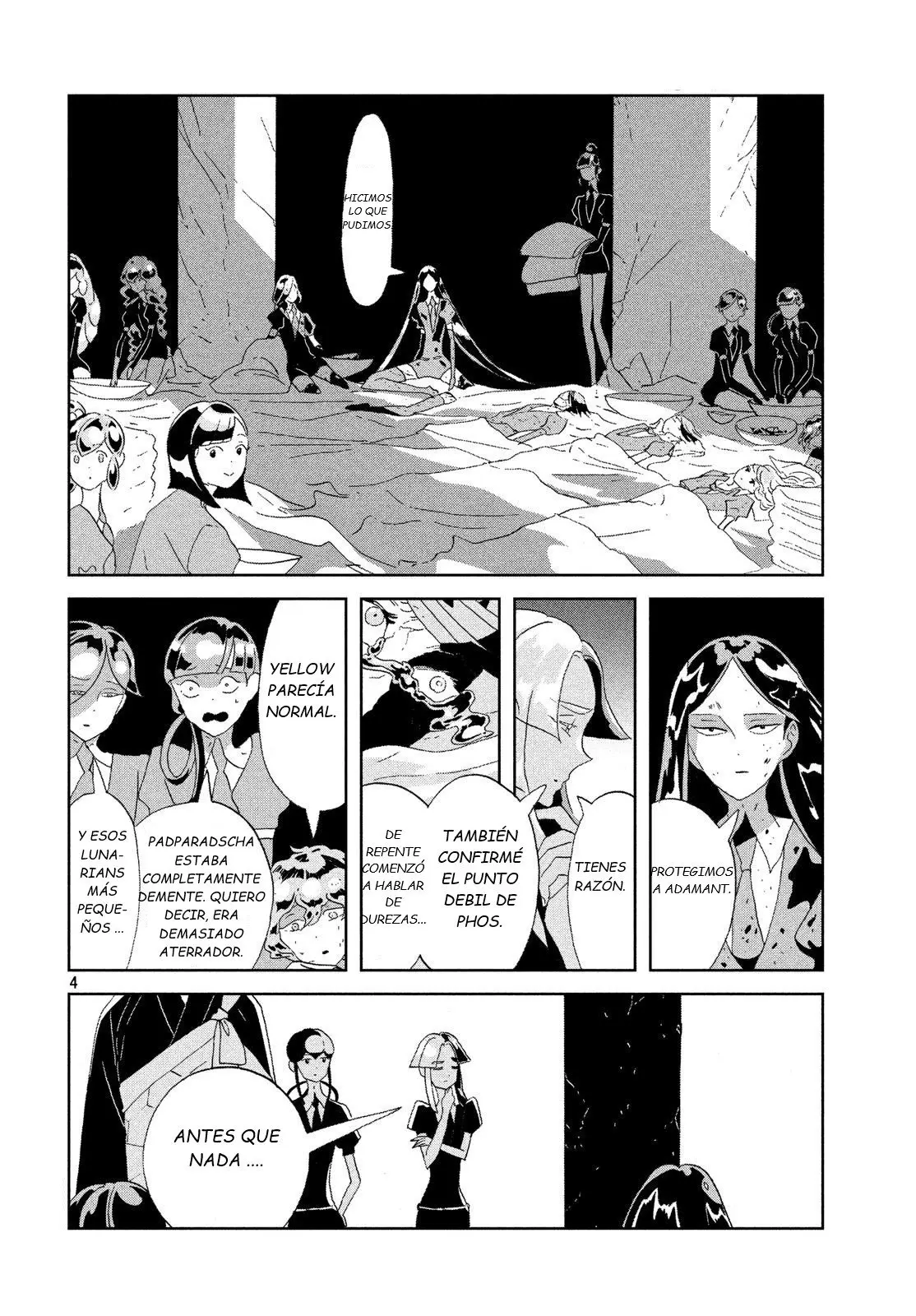 Houseki no Kuni capítulo 71, página 5