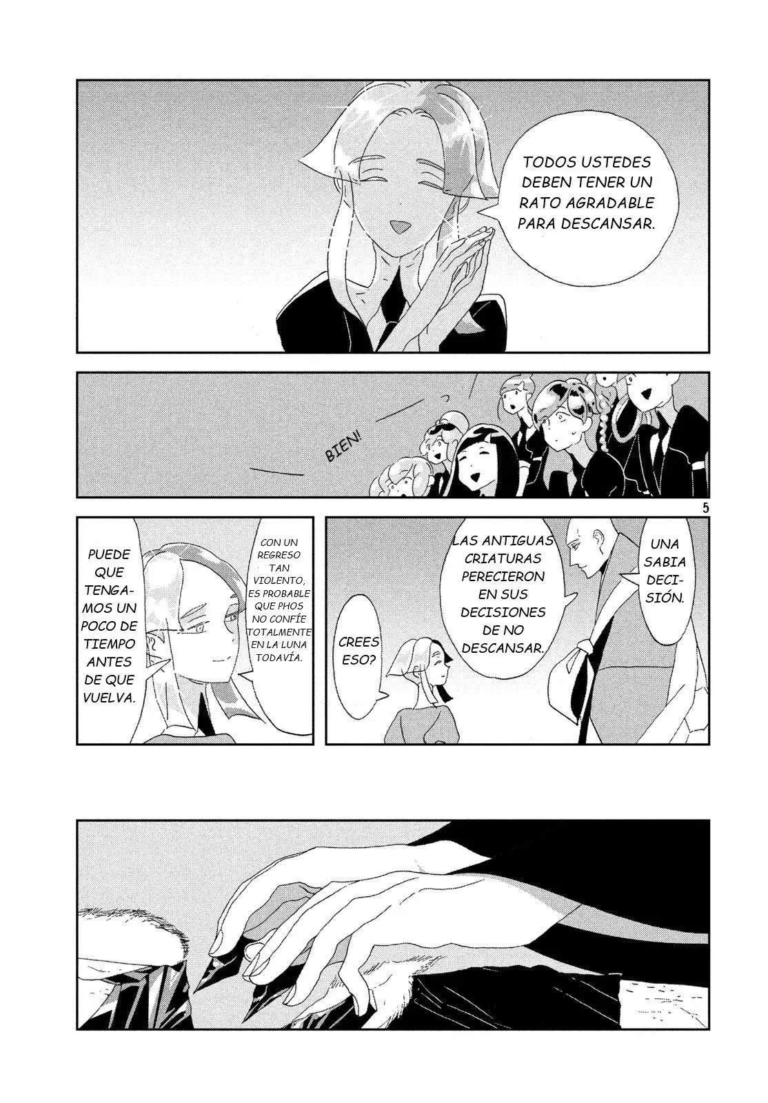 Houseki no Kuni capítulo 71, página 6