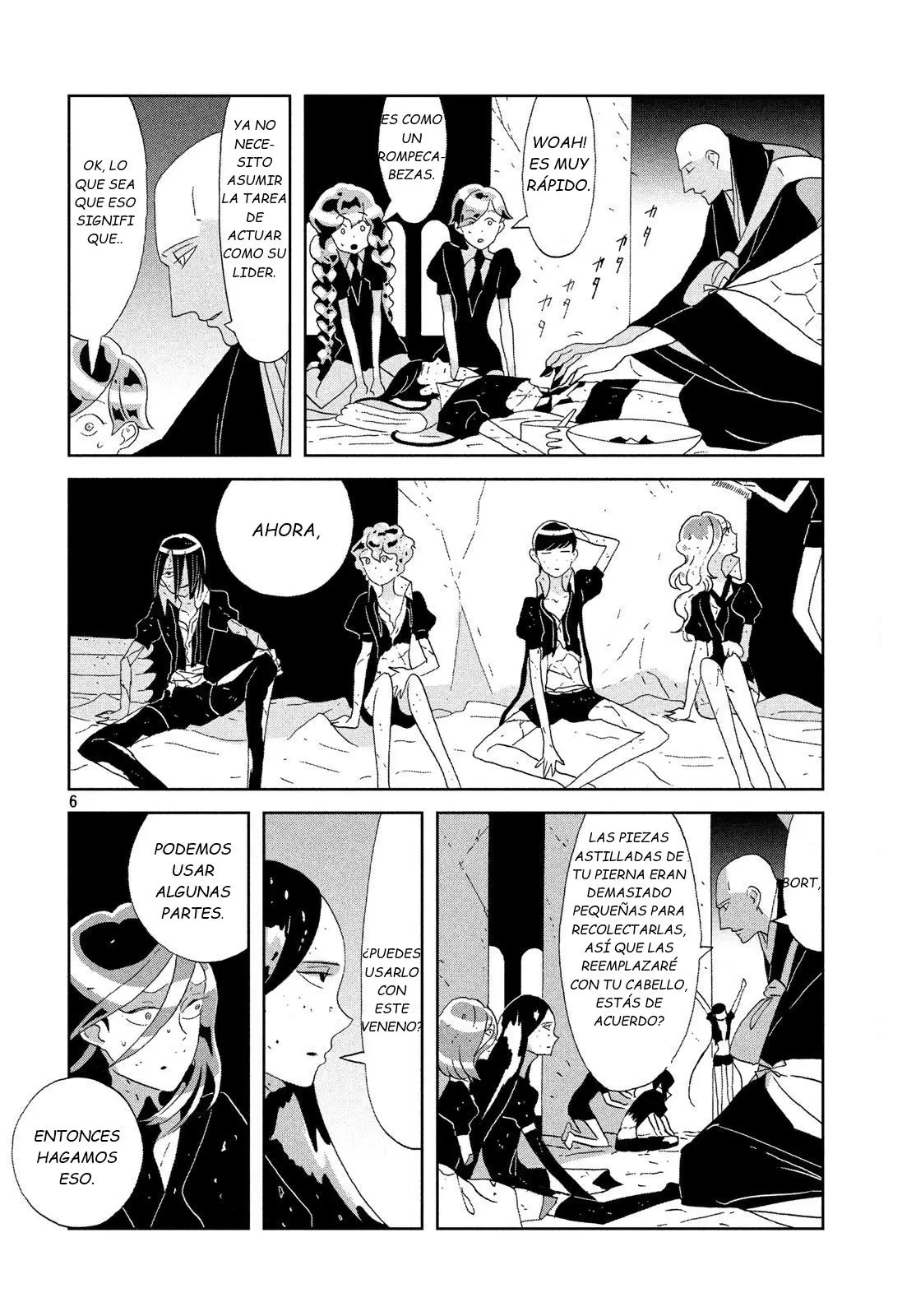 Houseki no Kuni capítulo 71, página 7