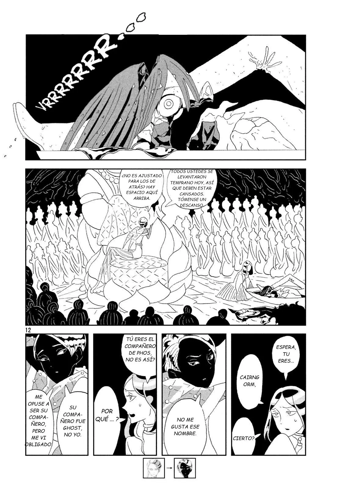 Houseki no Kuni capítulo 71, página 13