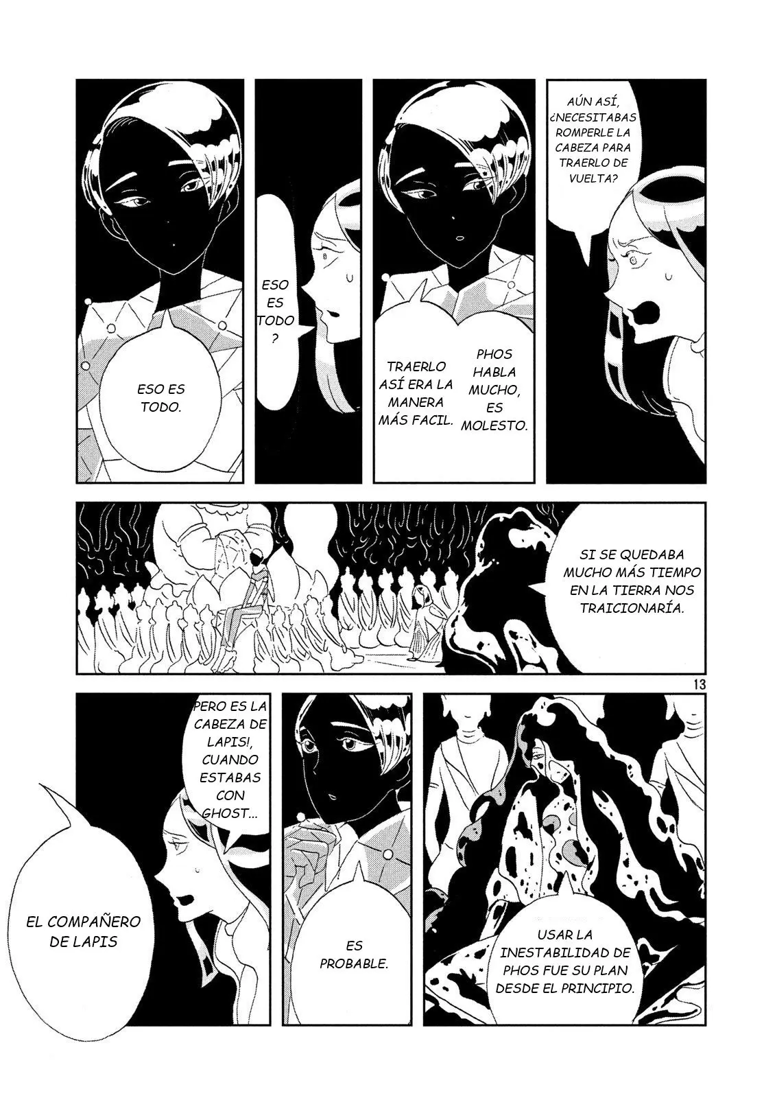 Houseki no Kuni capítulo 71, página 14
