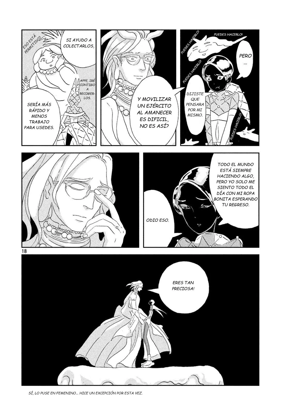 Houseki no Kuni capítulo 71, página 19