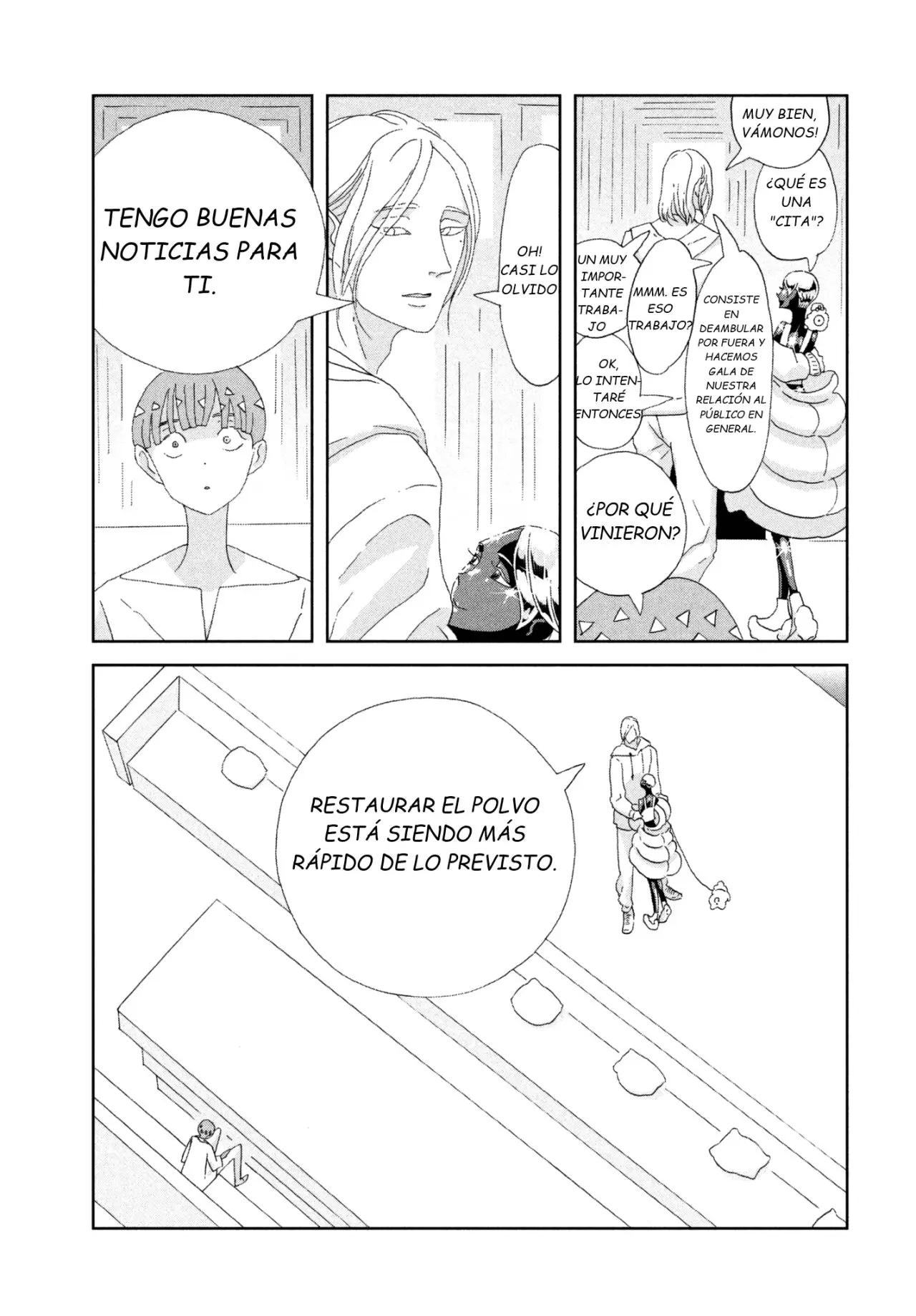 Houseki no Kuni capítulo 72, página 17