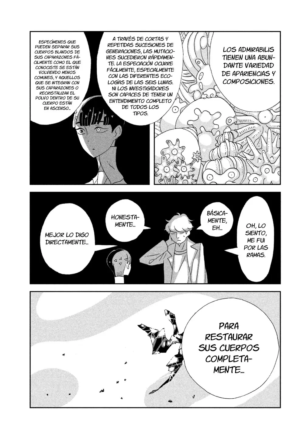 Houseki no Kuni capítulo 73, página 5