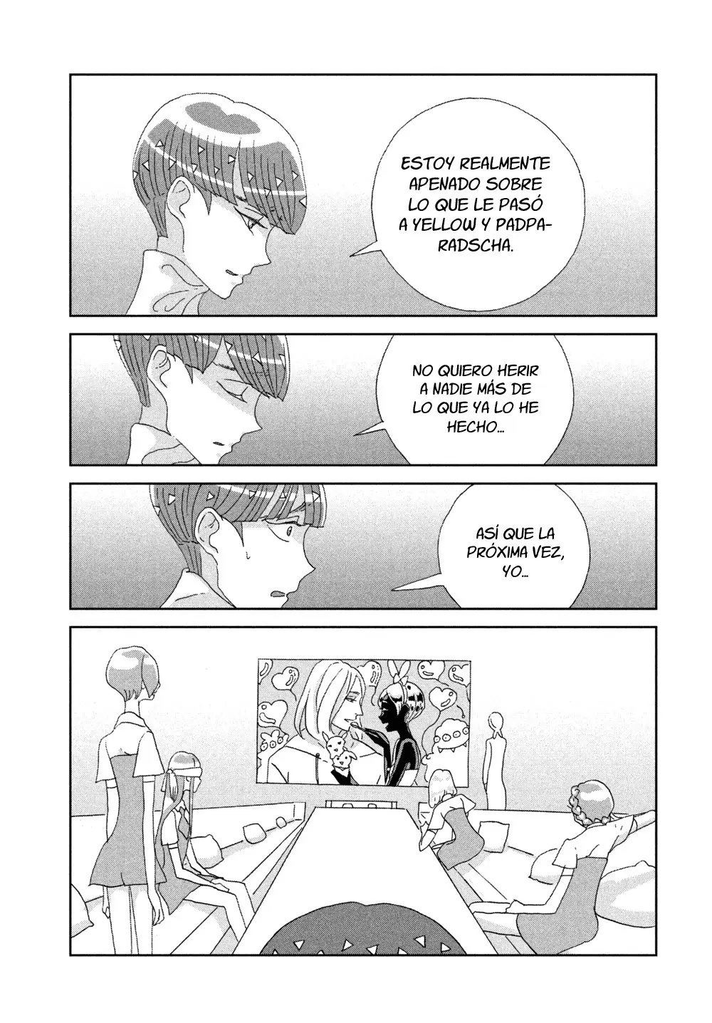 Houseki no Kuni capítulo 73, página 17